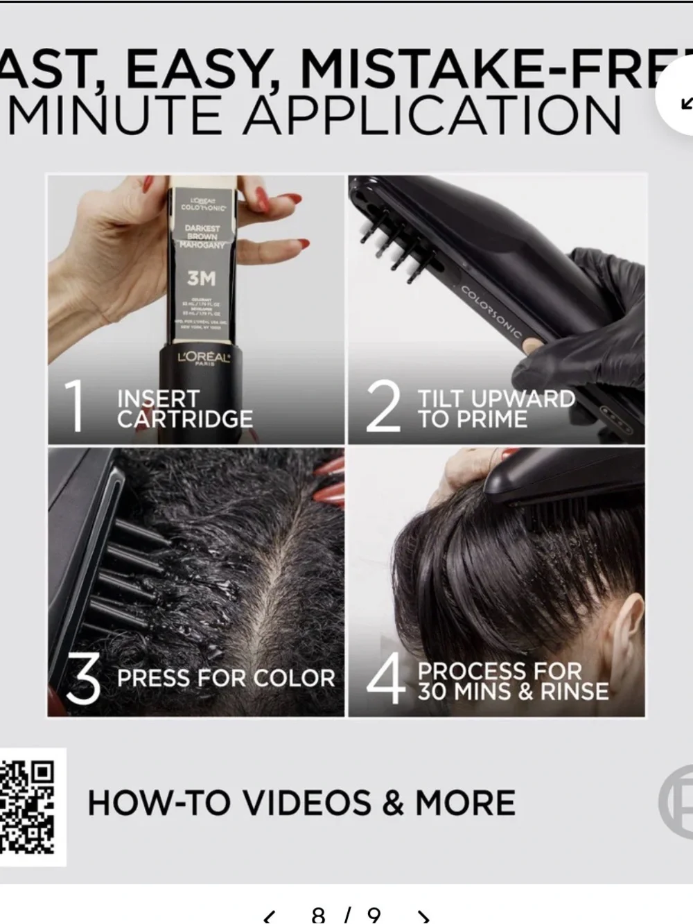 L’Oréal Colorsonic Hair Color Device